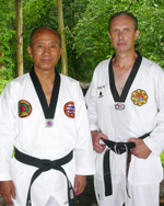 Grandmaster Richard Chun and Doug Cook