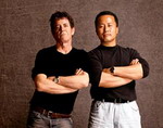 Ren GuangYi and Lou Reed